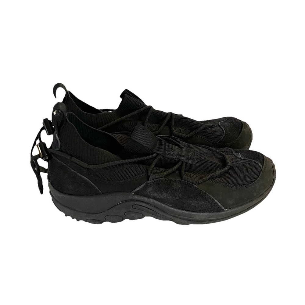 Merrell Jungle Moc Explorer Black Hiking Shoes Men's 9.5 J003365